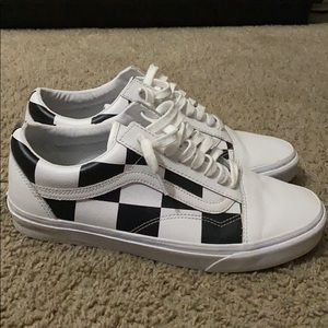 Classic checkered vans